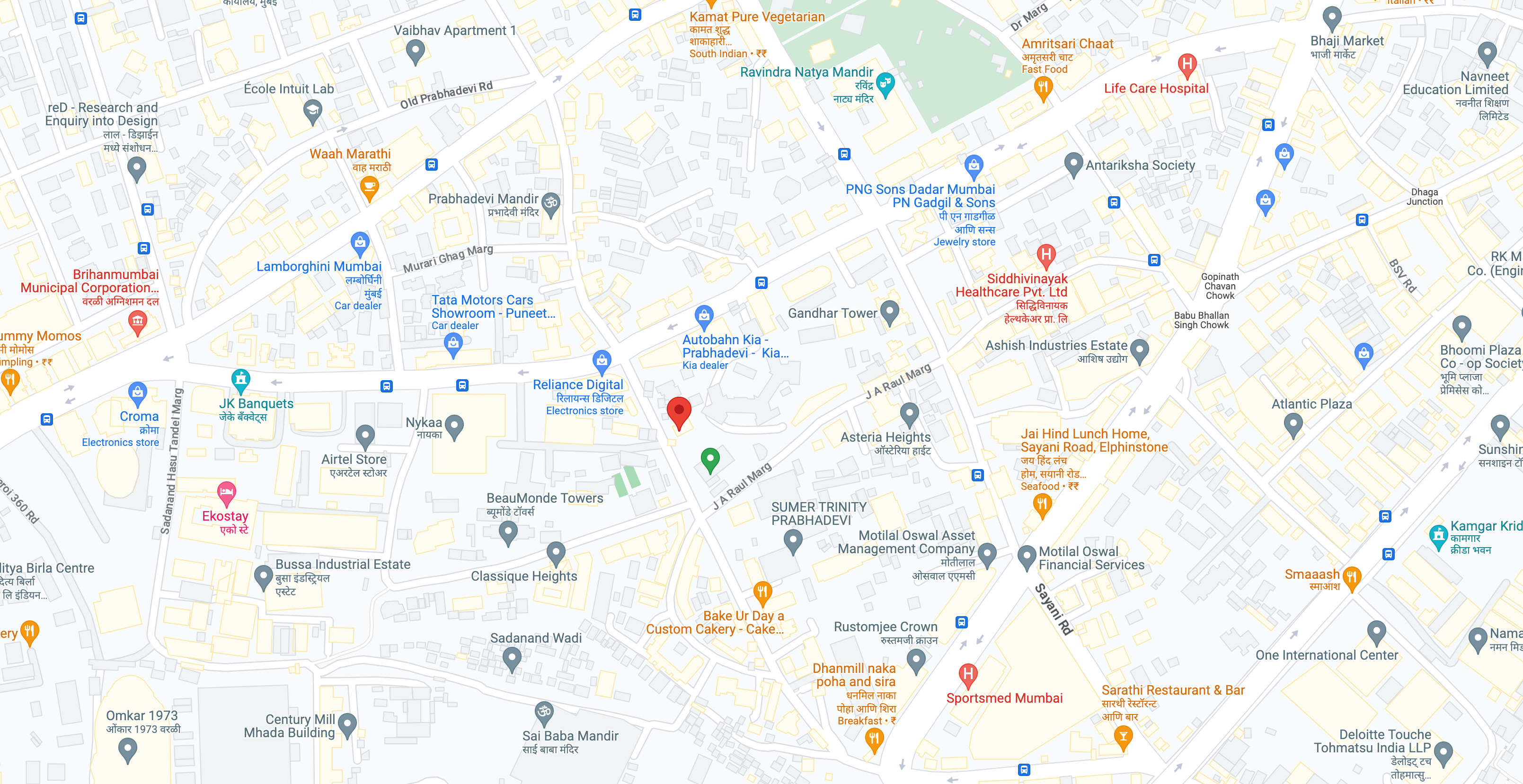 Office Space Office on Rent in Prabhadevi - Prabhadevi Ind Estate